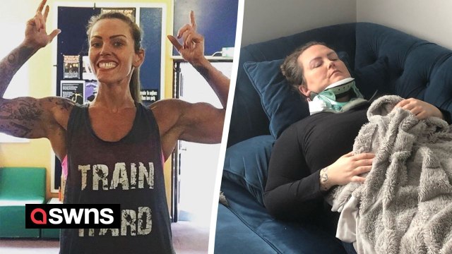 Bodybuilder left bedbound by condition which is seeing her slowly internally decapitated
