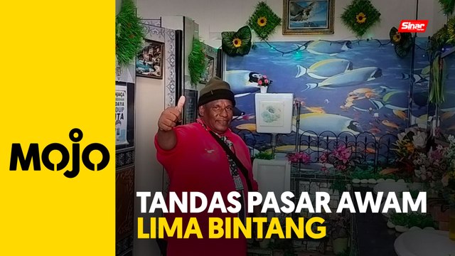 Tandas pasar awam umpama tandas hotel