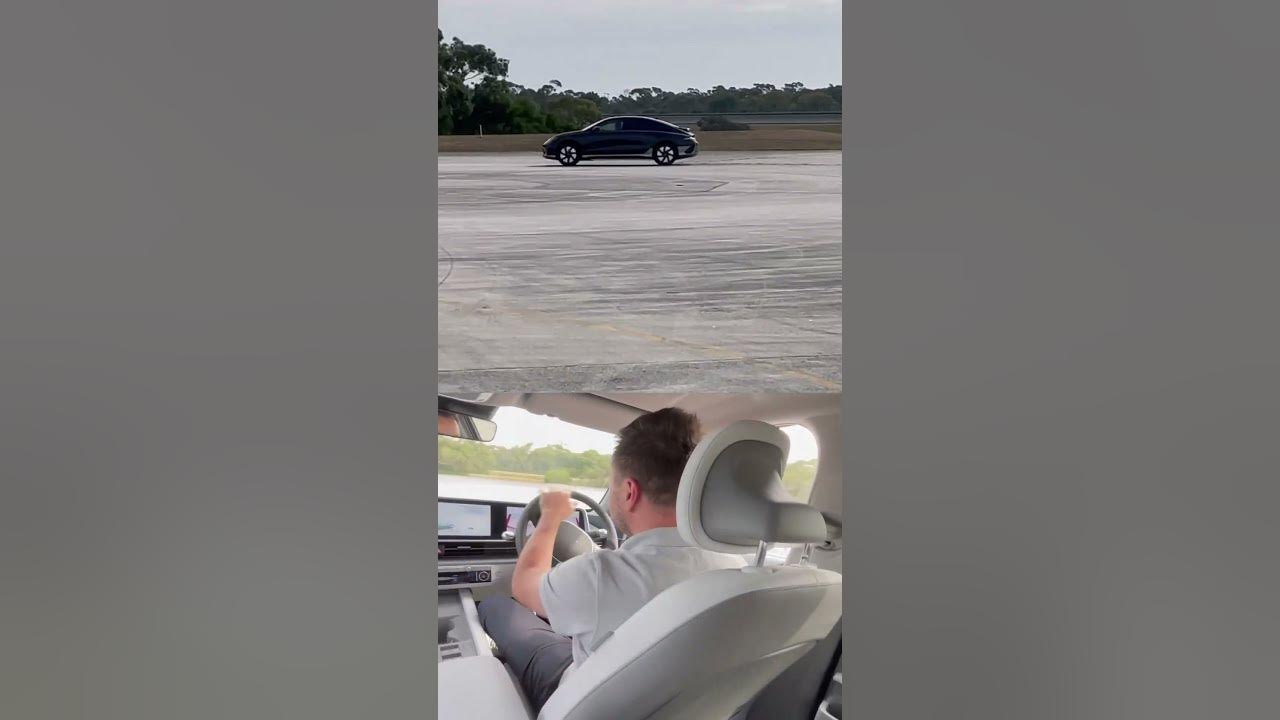 This electric Hyundai drifts!