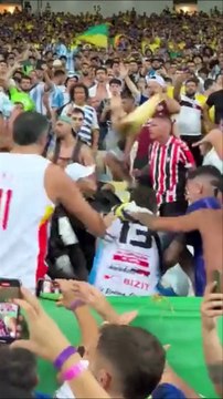 Argentine - Brésil : les supporters argentins se font maltraiter par la sécurité au Maracana