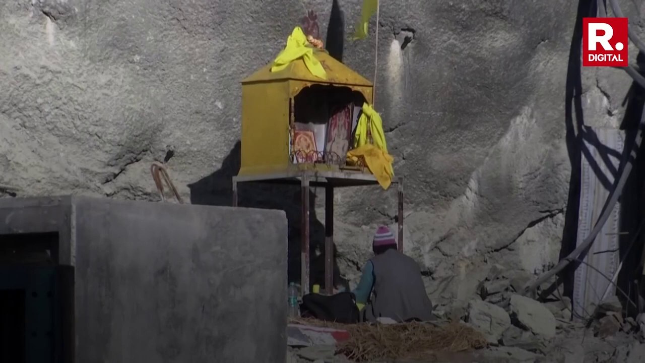 Baba Basukinath Temple Built At Uttarkashi Tunnel Entrance, Prayers For Trapped Workers