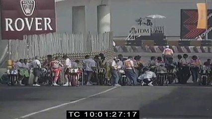 Katsuhiro Tottori's Fatal Crash @ Macau 1994 (Aftermath)