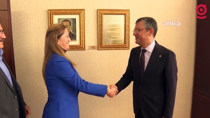 Özgür Özel, DİSK Genel Başkanı Arzu Çerkezoğlu ile bir araya geldi