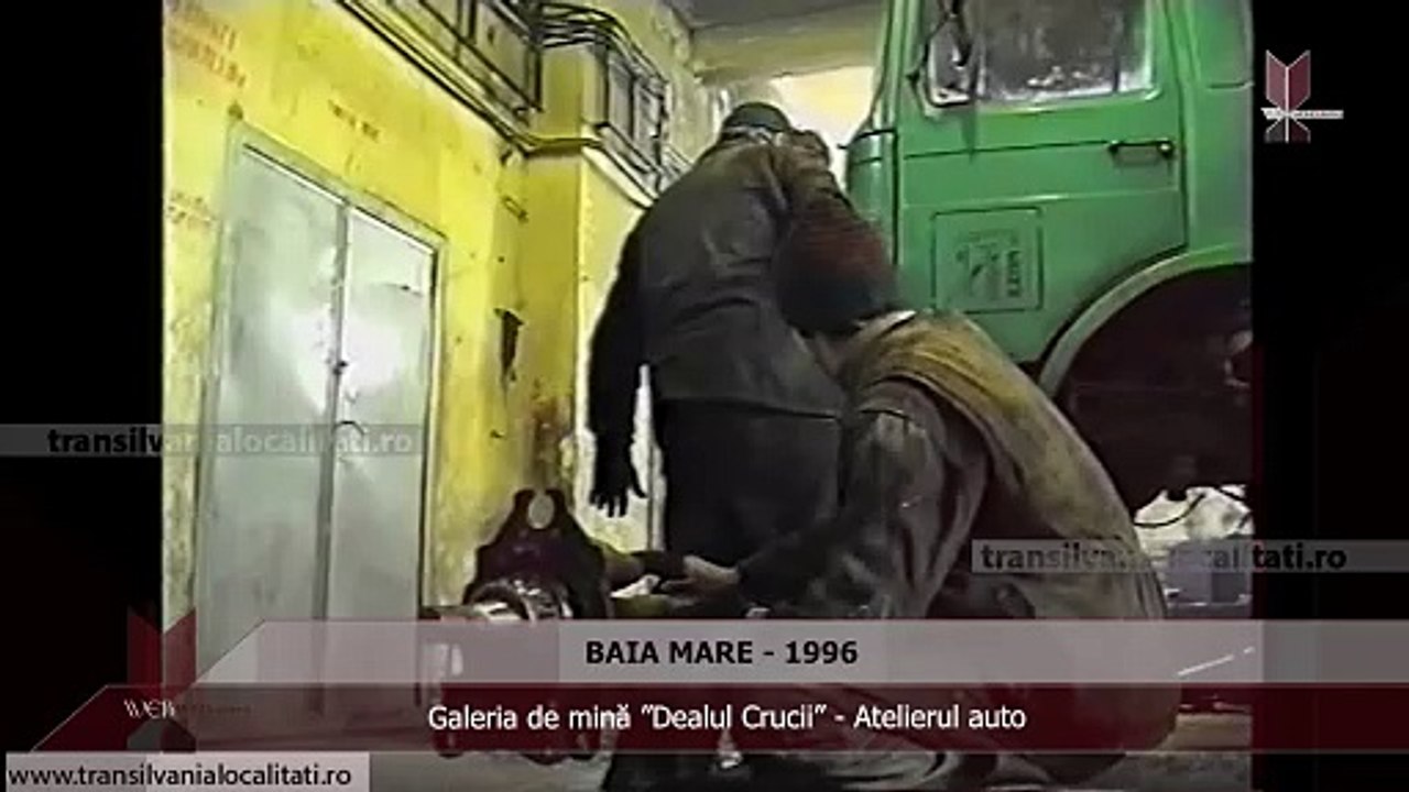 BAIA MARE 1996 -Galeria de mină ”Dealul Crucii” - Atelierul auto