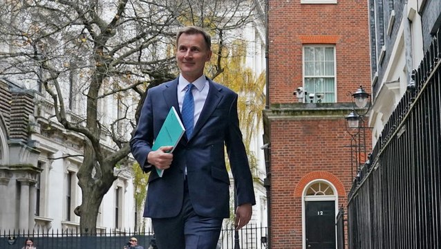 Jeremy Hunt hopes autumn statement will make ‘really big difference’ as he heads for House of Commons