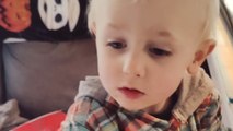 Cute toddler tries a sour candy for the very first time *Hilarious Reaction*