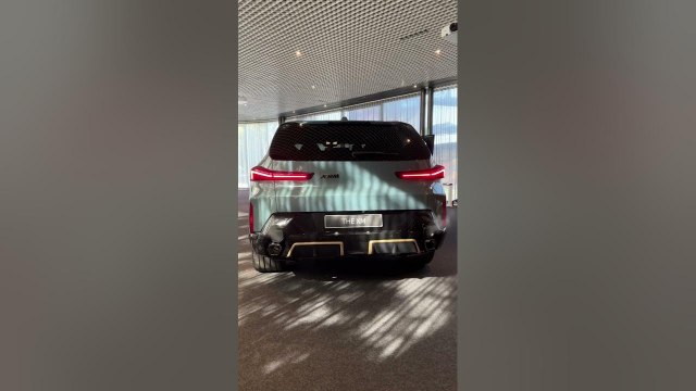 BMW XM V8 cold start