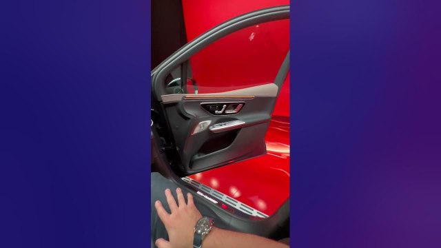 Rolls-Royce doors on a Benz!