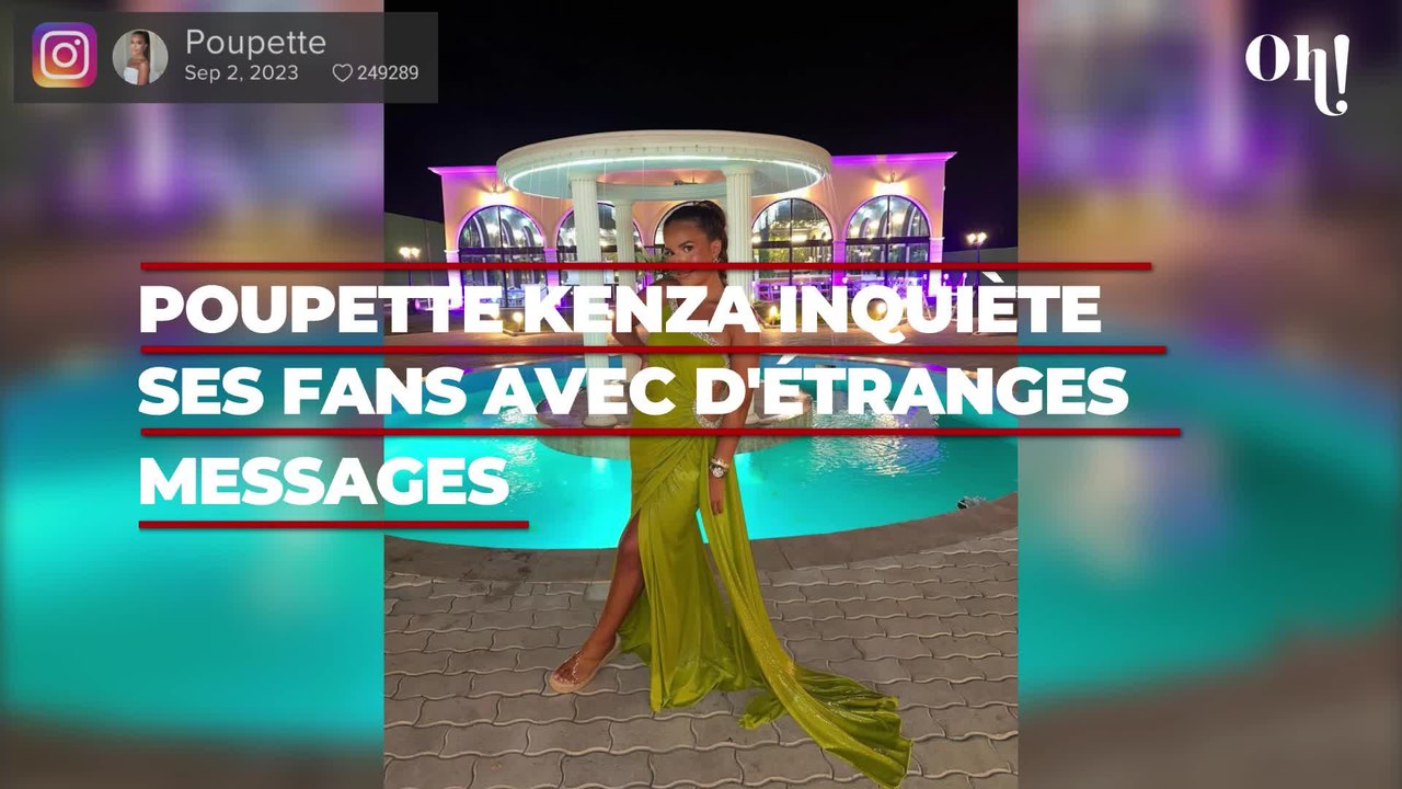 Poupette Kenza inquiète ses fans avec d'étranges messages, "je ne sais pas si vous me reverrez un jour"