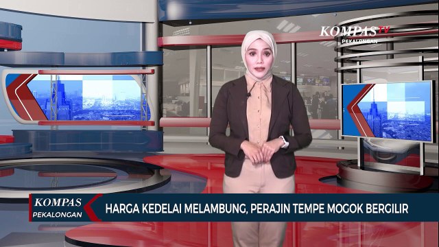 Harga Kedelai Melambung, Perajin Tempe di Tegal Terpaksa Kurangi Produksi