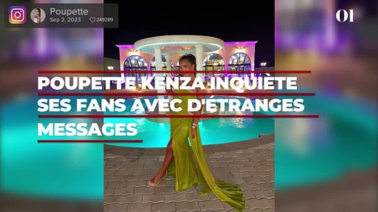 Poupette Kenza inquiète ses fans avec d'étranges messages, "je ne sais pas si vous me reverrez un jour"