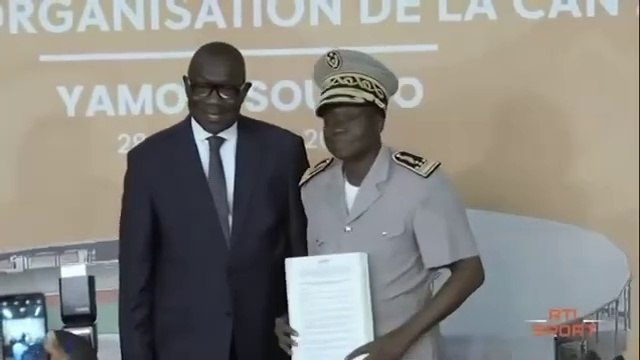 Cérémonie d'installation du Colocan Yamoussoukro (RTI1)