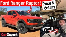 2023 Ford Ranger Raptor V6 first look! Exhaust sound, interior, plus pricing!