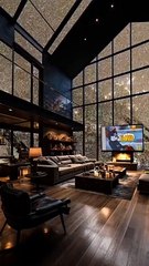 The ideal place in winter, a dream, a desire, comfort and reassurance