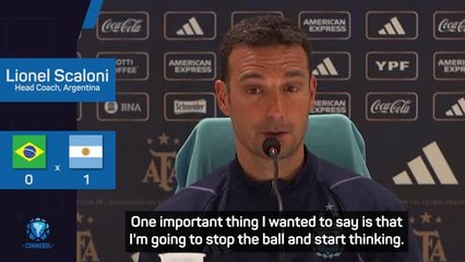 Scaloni reveals he could quit as Argentina boss