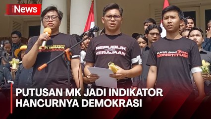 Ikrarkan Sumpah Pemuda 2.0, Putusan MK jadi Indikator Hancurnya Demokrasi