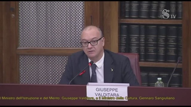 Valditara: Ora basta con residui di cultura maschilista in Italia