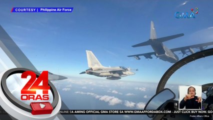 Sea at air assets ng China, namataan sa WPS ng surveillance plane ng Amerika | 24 Oras