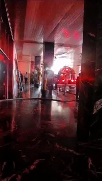 Incendio en el MINERD