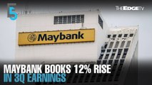 EVENING 5: Maybank’s 3Q net profit rises 12%