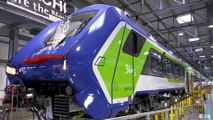 Primer tren híbrido con baterías en Italia