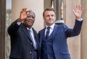 Les présidents Alassane Ouattara et Emmanuel Macron, se sont entretenus au Palais de l'Élysée.