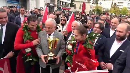 Avrupa Şampiyonu Gamze Soğuksu Ordu'da Karşılandı