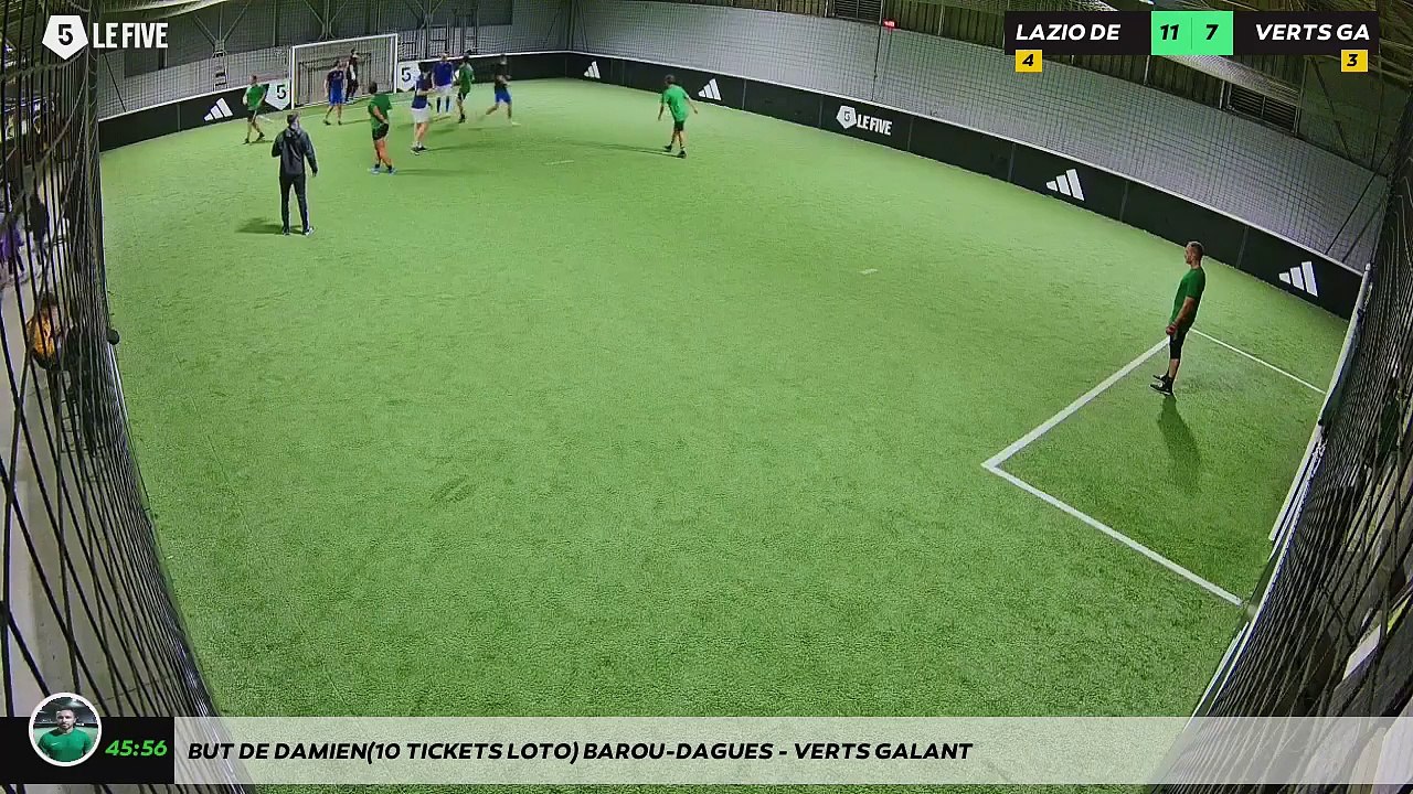 But de Damien(10 tickets LOTO) Barou-dagues - VERTS GALANT