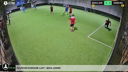 Faute de Stéphane  Laüt - BOCA JUNIOR