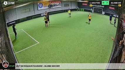 But de Romain Faugere - GLOBE SOCCER