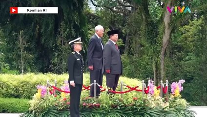Prabowo Dapat Penghargaan Militer Tertinggi dari Singapura