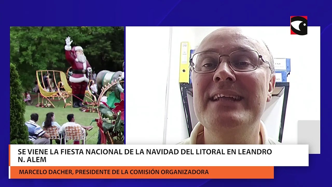 Se viene la fiesta nacional de la navidad del litoral en Leandro n. Alem