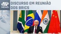 Putin diz que Brics podem ajudar a terminar com conflito entre Israel e Hamas