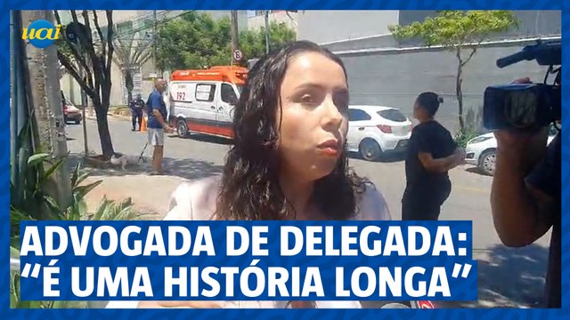 A advogada de delegada suspeita de atirar em policiais fala em coletiva