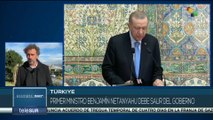 Türkiye: Pdte. Erdogan resalta repudio mundial al asedio de Israel contra Palestina