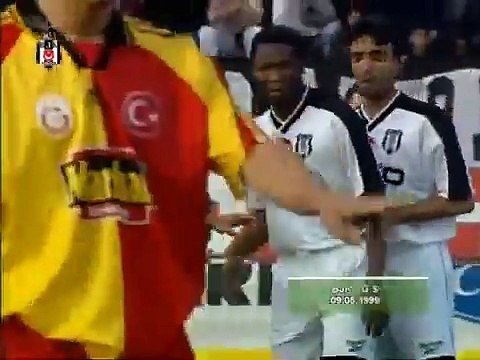 Beşiktaş 1-1 Galatasaray _ 1998-1999 Sezonu 1. Lig 31. Hafta Maçı _ 09.05.1999
