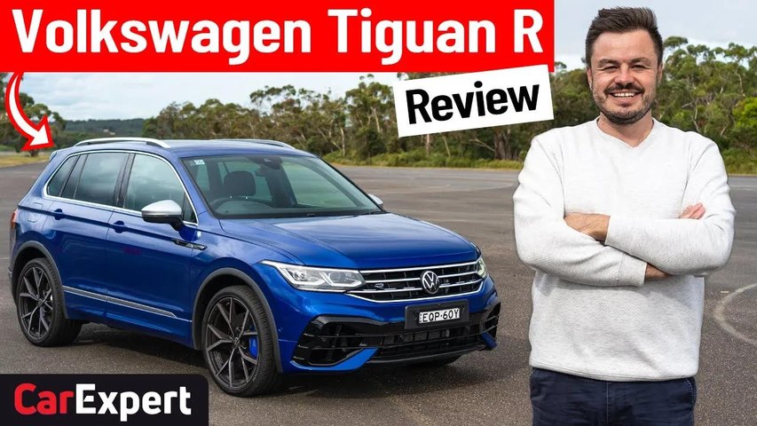 I've been hanging out to drive this! It's the 2022 Volkswagen Tiguan R - the full-fat, performance version of the popular VW family SUV. It features the engine from the new Golf R and is ready to attack the race track...or simply take your kids to school.Hardness tester results: https://docs.google.com/spreadsheets/d/121Auf6HGvaBqRToYcuAz94alin7Sw55SpOPECBDlnKEMore Volkswagen content: https://www.carexpert.com.au/volkswagenMore Volkswagen Tiguan content: https://www.carexpert.com.au/volkswagen/tiguanSkip Ahead:Intro: 00:00Exterior 1:01Interior 3:27Infotainment 4:57Safety tech 6:44Practicality 7:21On the road 11:330-100km/h 18:13Verdict 19:18We review every new car on the market, bust car myths, cover the latest car tech and answer your burning questions.Whether you need new car advice, purchase validation or simply love learning more about new cars and technology, we are your car experts.Subscribe to Car Expert: https://www.youtube.com/channel/UC7DvMhvy3H7ntEgn9n3xQcQ?sub_confirmation=1You'll find us dropping new video content three times a week. If you'd like to ask a question about one of our videos, simply leave us a comment. If you'd like to give us any feedback on our content, feel free to email us, or alternatively, hit us up on social media.Finally, we want this channel to grow with your support and feedback. If there's anything you don't like or would like to see us change, we'd love to hear from you!Follow us on social media to see what we're up to and to ask any questions!CarExpert:Facebook: https://www.facebook.com/CarExpertAusTwitter: https://www.twitter.com/CarExpertAusInstagram: https://www.instagram.com/carexpert.com.auPaul Maric:Facebook: https://www.facebook.com/PaulMaricTwitter: https://www.twitter.com/PaulMaricInstagram: https://www.instagram.com/PaulMaric#vw #tiguan #review