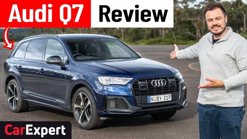 The Audi Q7 is nearing the end of its life (on this platform) - so is it still worth buying? Or should you wait until the all-new one arrives in the coming years? Paul Maric jumps behind the wheel of the 2022 Audi Q7 55 TFSI quattro to see if it's any good!Hardness tester results: https://docs.google.com/spreadsheets/d/121Auf6HGvaBqRToYcuAz94alin7Sw55SpOPECBDlnKEMore Audi content: https://www.carexpert.com.au/audiMore Audi Q7 content: https://www.carexpert.com.au/audi/q7Skip Ahead:Intro 00:00Exterior 00:48Interior 03:16Infotainment 04:51Safety Tech 07:20Practicality 08:37On the Road 14:560 - 100 km/h 20:16Verdict 21:32We review every new car on the market, bust car myths, cover the latest car tech and answer your burning questions.Whether you need new car advice, purchase validation or simply love learning more about new cars and technology, we are your car experts.Subscribe to Car Expert: https://www.youtube.com/channel/UC7DvMhvy3H7ntEgn9n3xQcQ?sub_confirmation=1You'll find us dropping new video content three times a week. If you'd like to ask a question about one of our videos, simply leave us a comment. If you'd like to give us any feedback on our content, feel free to email us, or alternatively, hit us up on social media.Finally, we want this channel to grow with your support and feedback. If there's anything you don't like or would like to see us change, we'd love to hear from you!Follow us on social media to see what we're up to and to ask any questions!CarExpert:Facebook: https://www.facebook.com/CarExpertAusTwitter: https://www.twitter.com/CarExpertAusInstagram: https://www.instagram.com/carexpert.com.auPaul Maric:Facebook: https://www.facebook.com/PaulMaricTwitter: https://www.twitter.com/PaulMaricInstagram: https://www.instagram.com/PaulMaric#audi #q7 #review