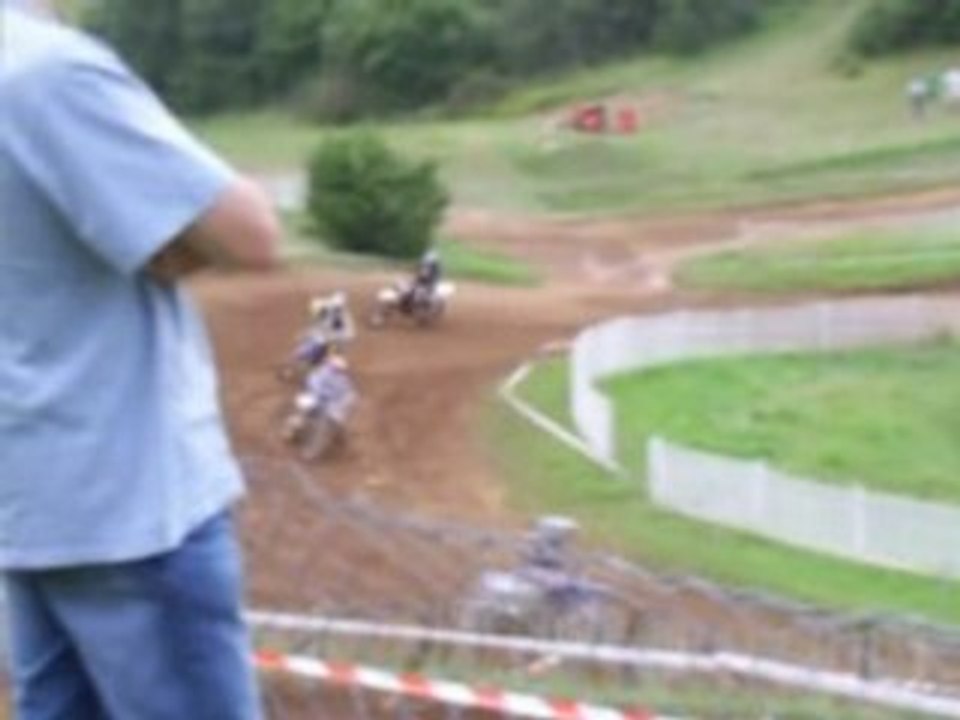 Moto cross is sur tille manche 125cc open 2007