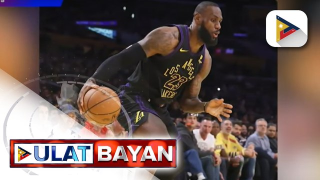 LA Lakers Superstar Lebron James, naging kauna-unahang NBA player na nakagawa ng mahigit 39,000 point