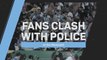 Fans clash with police before Brazil vs Argentina