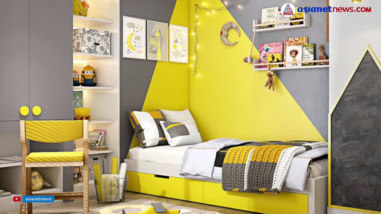 കുട്ടികൾക്കായൊരുക്കാം അവർക്കിഷ്ടമുള്ള 'കുട്ടി മുറി'