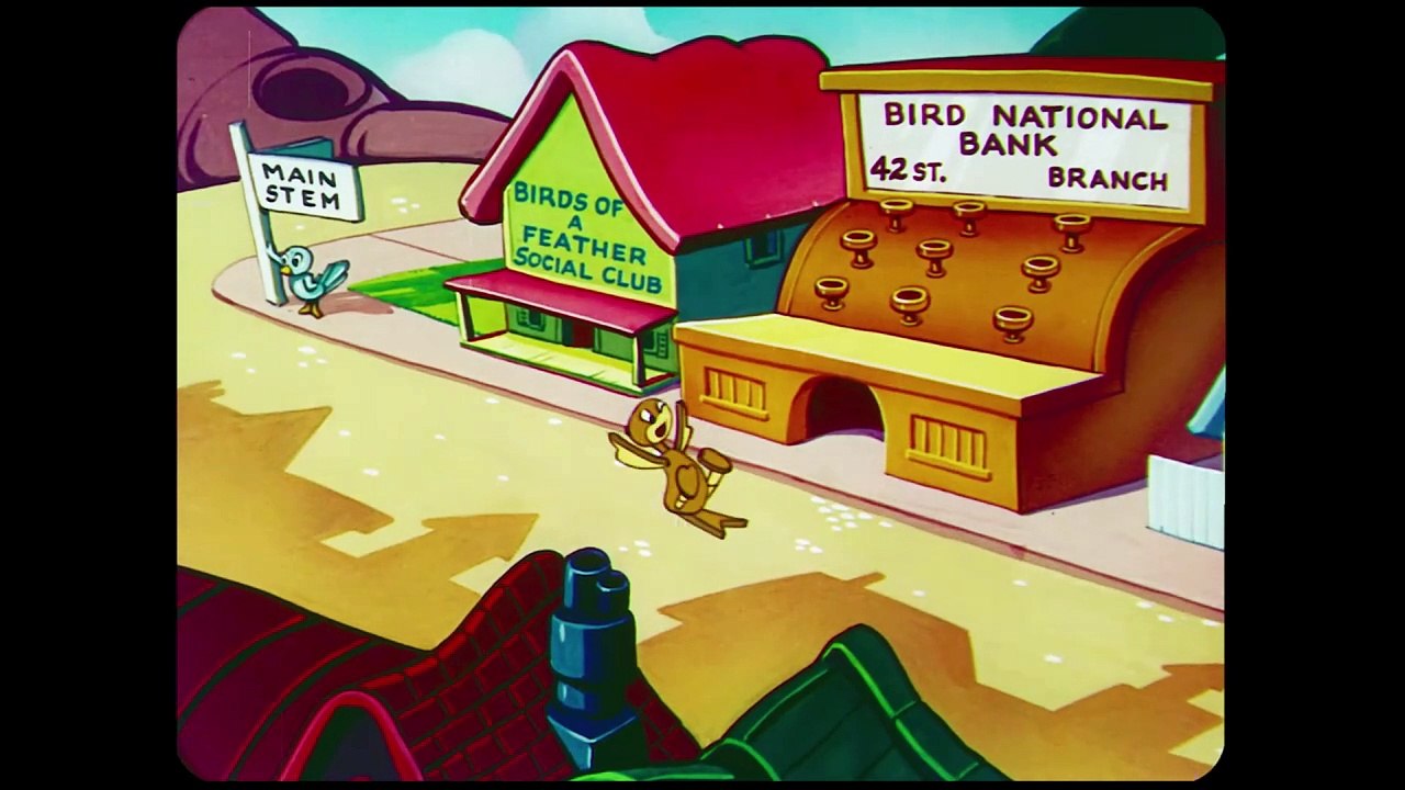 The Bored Cuckoo (1948) | Bill Tytla | Noveltoons | 2d Animation Old Cartoon Film