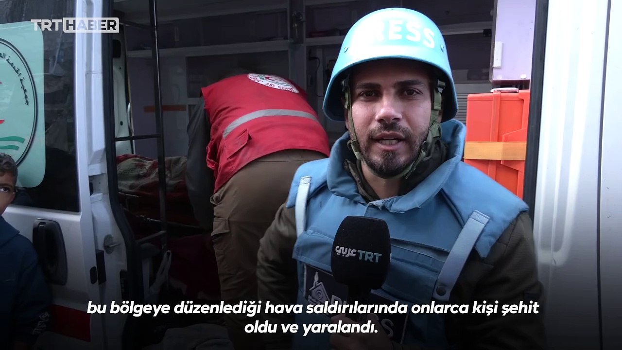 İsrail Nuseyrat Mülteci Kampı'nı bombaladı