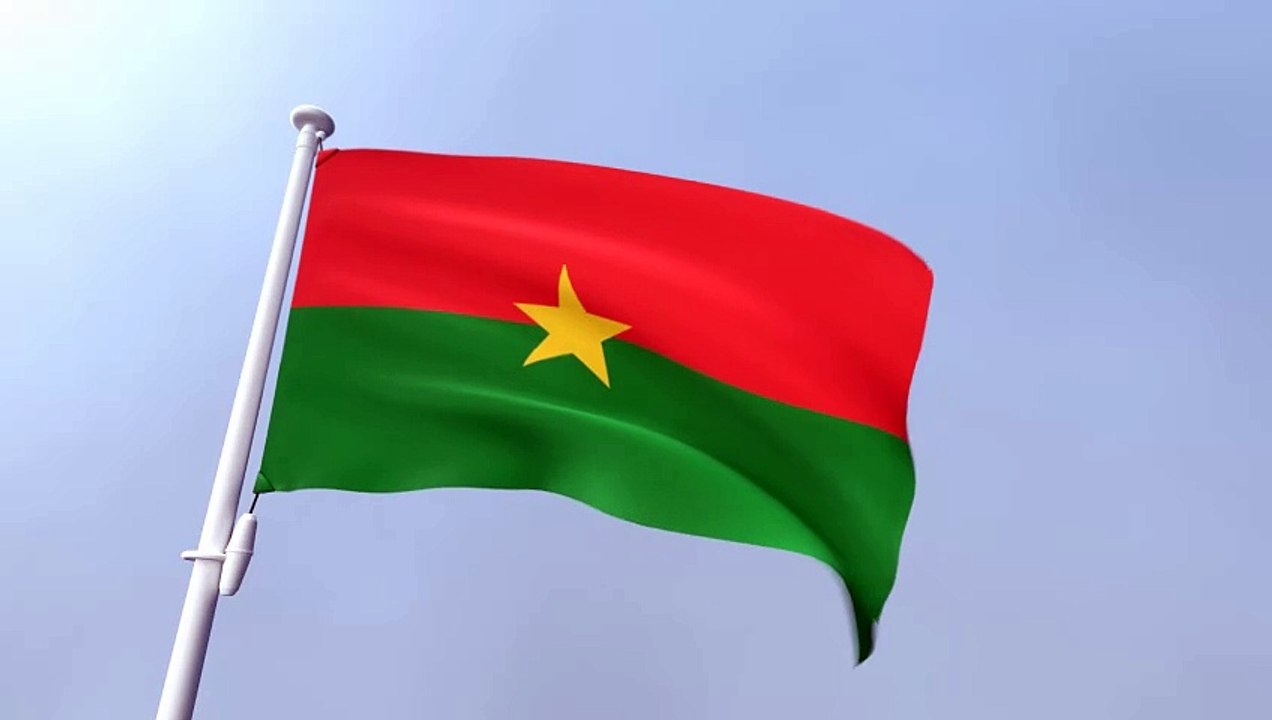 Burkina Faso Waving Flag