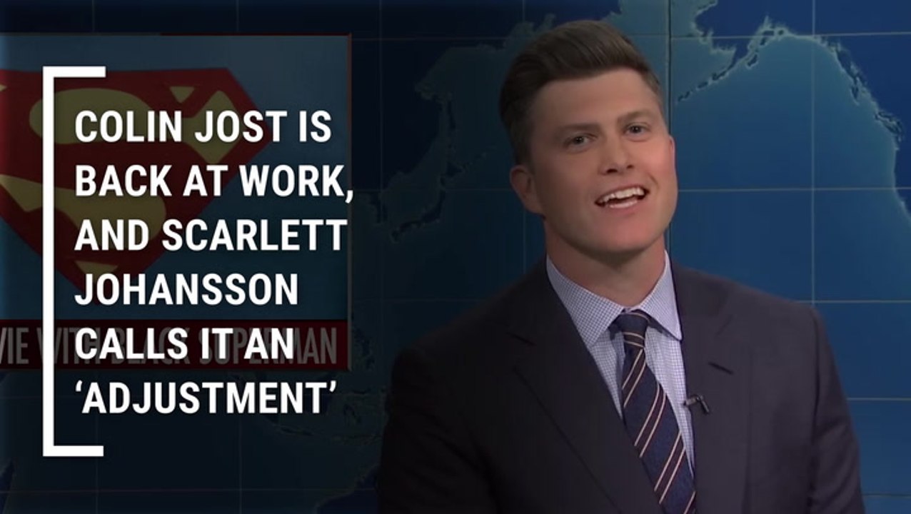 Scarlett Johansson Reacts To Colin Jost Returning To 'SNL': ‘Definitely An Adjustment'