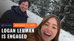 Logan Lerman and Analuisa Corrigan are engaged