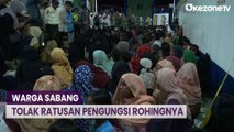 Ditolak Warga Sabang, Ratusan Pengungsi Rohingnya Tertahan di Pelabuhan Ulee Lheue