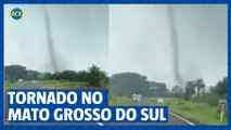 Tornado atinge cidade do Mato Grosso do Sul