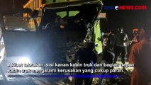 Mogok di Perlintasan Kereta, Kereta Api Tabrak Truk di Jawa Timur